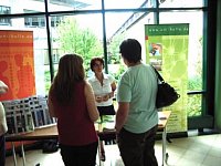 Studienberatung am Leibniz-Institut für Pflanzengenetik und Kulturpflanzenforschung (IPK) in Gatersleben im Juni 2008
